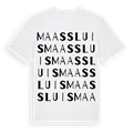 Maassluis ordlek t-shirt