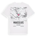 Maassluis karta t-shirt