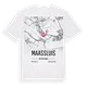 Maassluis karta t-shirt