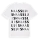 Maassluis ordlek t-shirt