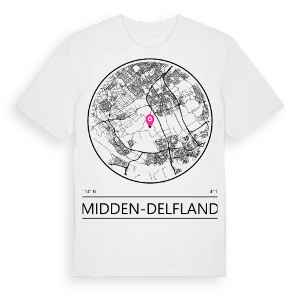 Midden-Delfland t-shirt – ekologisk bomull t-shirt från Pinshirt