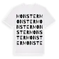 Monster ordlek t-shirt
