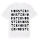 Monster ordlek t-shirt