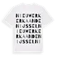 Nieuwerkerk aan den IJssel ordlek t-shirt