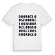 Noordeloos ordlek t-shirt
