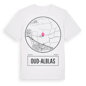 Oud-Alblas t-shirt – ekologisk bomull t-shirt från Pinshirt