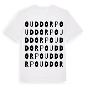 Ouddorp ordlek t-shirt – ekologisk bomull t-shirt från Pinshirt