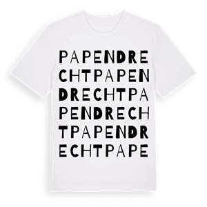 Papendrecht ordlek t-shirt – ekologisk bomull t-shirt från Pinshirt
