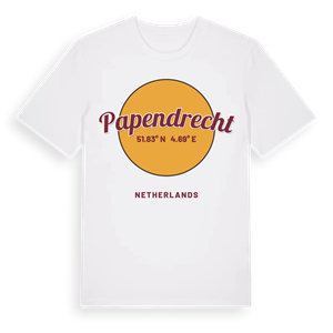 Papendrecht cirkel t-shirt – ekologisk bomull t-shirt från Pinshirt