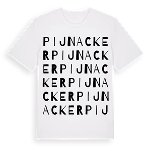 Pijnacker ordlek t-shirt – ekologisk bomull t-shirt från Pinshirt