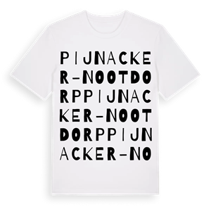 Pijnacker-Nootdorp ordlek t-shirt – ekologisk bomull t-shirt från Pinshirt