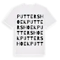 Puttershoek ordlek t-shirt
