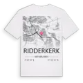 Ridderkerk karta t-shirt