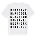Ridderkerk ordlek t-shirt