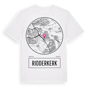 Ridderkerk t-shirt – ekologisk bomull t-shirt från Pinshirt