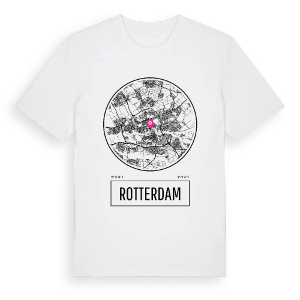 Rotterdam t-shirt – ekologisk bomull t-shirt från Pinshirt