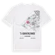 's-Gravenzande karta t-shirt