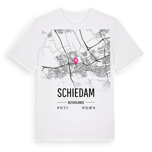 Schiedam karta t-shirt – ekologisk bomull t-shirt från Pinshirt