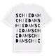 Schiedam ordlek t-shirt