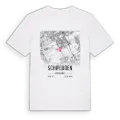 Schipluiden karta t-shirt