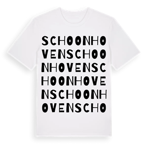 Schoonhoven ordlek t-shirt – ekologisk bomull t-shirt från Pinshirt
