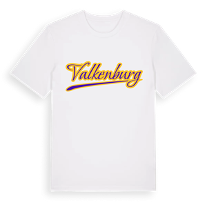 Valkenburg baseball t-shirt – ekologisk bomull t-shirt från Pinshirt