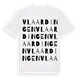 Vlaardingen ordlek t-shirt