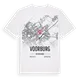 Voorburg karta t-shirt