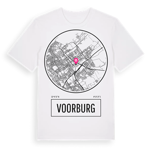 Voorburg t-shirt – ekologisk bomull t-shirt från Pinshirt