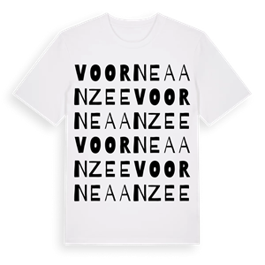 Voorne aan Zee ordlek t-shirt – ekologisk bomull t-shirt från Pinshirt