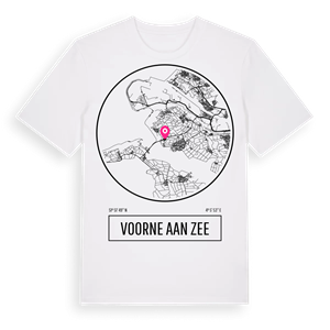 Voorne aan Zee t-shirt – ekologisk bomull t-shirt från Pinshirt