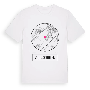 Voorschoten t-shirt – ekologisk bomull t-shirt från Pinshirt