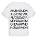 Warmond ordlek t-shirt