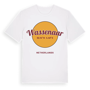 Wassenaar cirkel t-shirt – ekologisk bomull t-shirt från Pinshirt