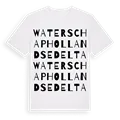 Waterschap Hollandse Delta ordlek t-shirt