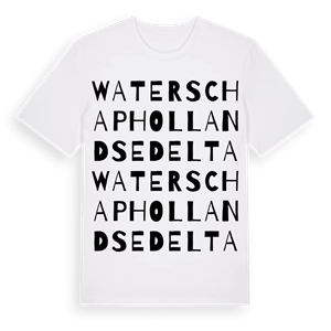 Waterschap Hollandse Delta ordlek t-shirt – ekologisk bomull t-shirt från Pinshirt
