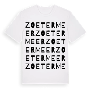 Zoetermeer ordlek t-shirt – ekologisk bomull t-shirt från Pinshirt
