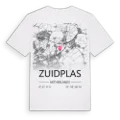 Zuidplas karta t-shirt