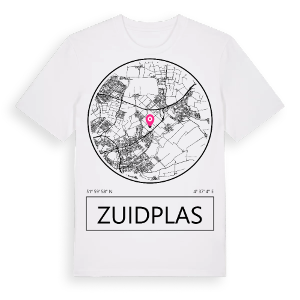 Zuidplas t-shirt – ekologisk bomull t-shirt från Pinshirt