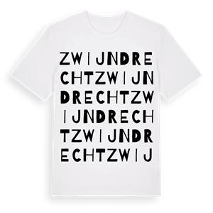 Zwijndrecht ordlek t-shirt – ekologisk bomull t-shirt från Pinshirt