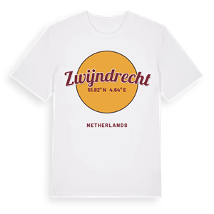 Zwijndrecht cirkel t-shirt – ekologisk bomull t-shirt från Pinshirt