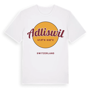 Adliswil cirkel t-shirt – ekologisk bomull t-shirt från Pinshirt