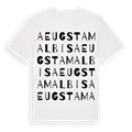 Aeugst am Albis ordlek t-shirt