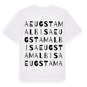 Aeugst am Albis ordlek t-shirt – ekologisk bomull t-shirt från Pinshirt