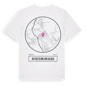 Affoltern am Albis t-shirt – ekologisk bomull t-shirt från Pinshirt