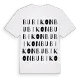 Bubikon ordlek t-shirt