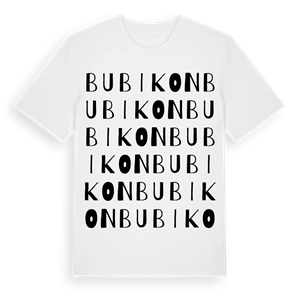 Bubikon ordlek t-shirt – ekologisk bomull t-shirt från Pinshirt