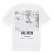 Dällikon karta t-shirt
