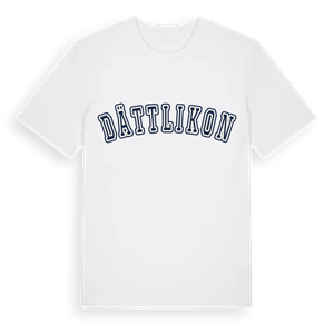 Dättlikon college t-shirt – ekologisk bomull t-shirt från Pinshirt