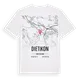Dietikon karta t-shirt